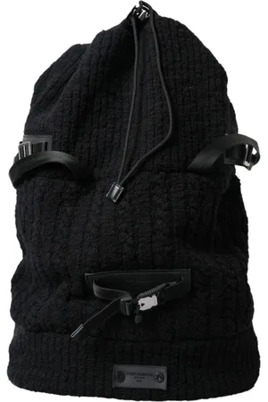 Dolce & Gabbana Heren, Tassen, Zwart, Maat: ONE Size Wol