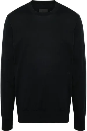 Givenchy Heren, Sweatshirts & Hoodies, Blauw, Maat: M Katoen