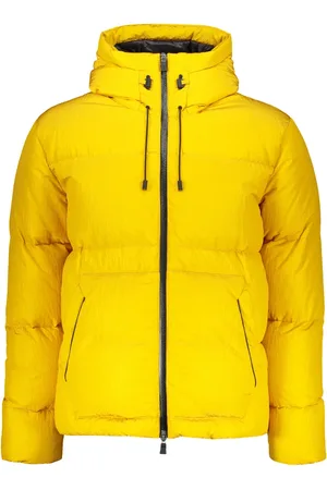 HERNO Heren, Jassen, Geel, Maat: 4XL Polyamide