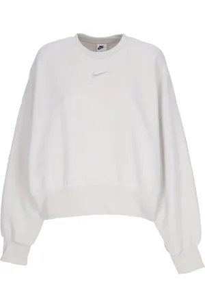 Nike Dames, Sweatshirts & Hoodies, Grijs, Maat: M Poliester