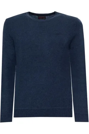Superdry Heren, Truien, Blauw, Maat: 2XL Katoen