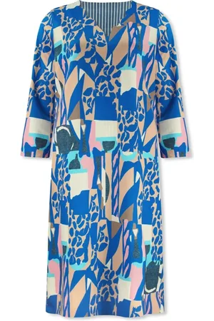 Lizzy & Coco Dames, Jurken, Blauw, Maat: 2XL