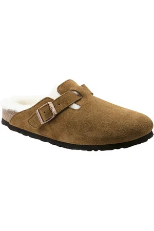 Birkenstock Heren, Schoenen, Bruin, Maat: 42 EU Wol
