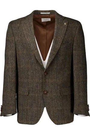 Carl Gross Heren, Jassen, Bruin, Maat: 4XL