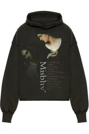 MISBHV Heren, Sweatshirts & Hoodies, Zwart, Maat: XS Katoen