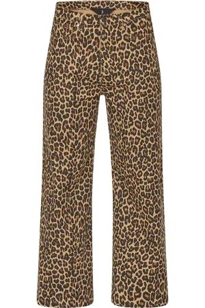 SisterS point Dames, Broeken, Bruin, Maat: L Denim