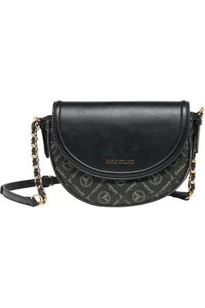 Carlo Colucci Dames, Tassen, Zwart, Maat: ONE Size