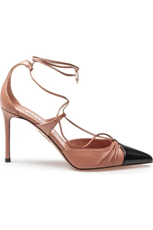 Aquazzura Dames, Schoenen, Roze, Maat: 37 EU Leer