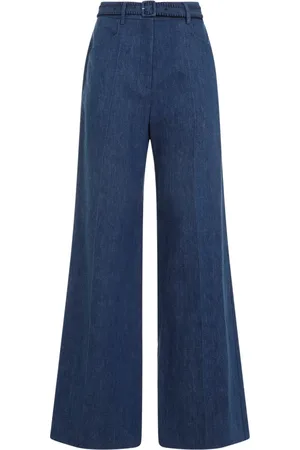 GABRIELA HEARST Dames, Broeken, Blauw, Maat: S Denim