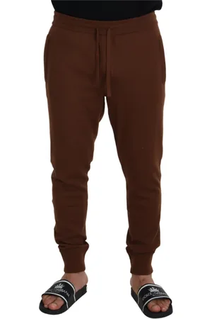 Dolce & Gabbana Heren, Broeken, Bruin, Maat: 3XL Kasjmier
