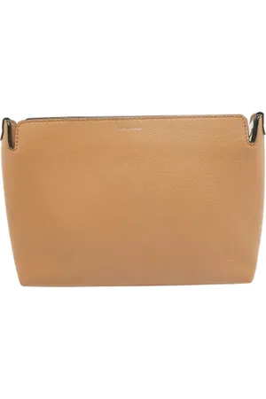 Burberry Dames, Pre-owned, Bruin, Maat: ONE Size Leer