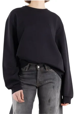 Acne Studios Dames, Sweatshirts & Hoodies, Zwart, Maat: M Katoen