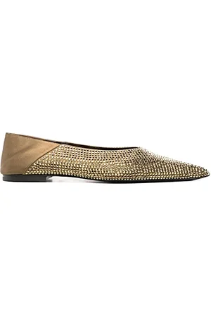 Saint Laurent Dames, Schoenen, Groen, Maat: 36 EU