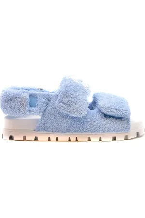 Miu Miu Dames, Schoenen, Blauw, Maat: 35 EU