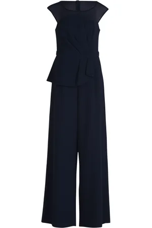 Vera Mont Dames, Jumpsuits & Playsuits, Blauw, Maat: S