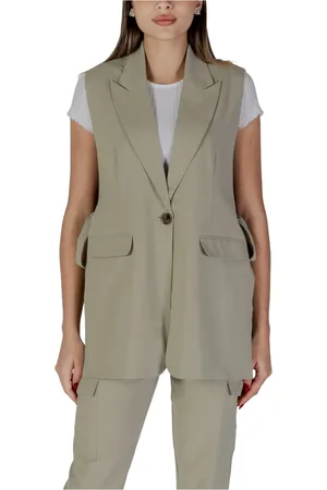 B YOUNG Dames, Jassen, Groen, Maat: S Viscose