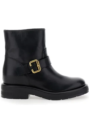 Chloé Dames, Schoenen, Zwart, Maat: 36 EU Leer