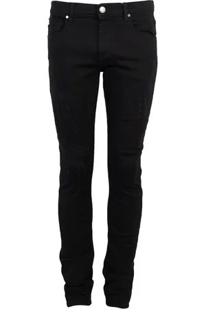 Bikkembergs Heren, Jeans, Zwart, Maat: W34