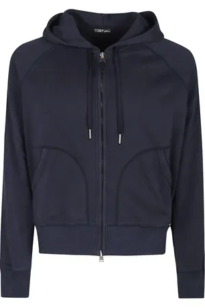 Tom Ford Heren, Sweatshirts & Hoodies, Blauw, Maat: M