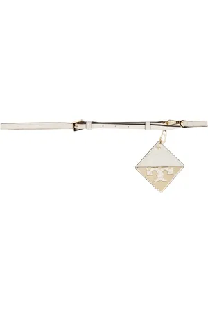 Tory Burch Dames, Accessoires, Wit, Maat: Xs/S Leer