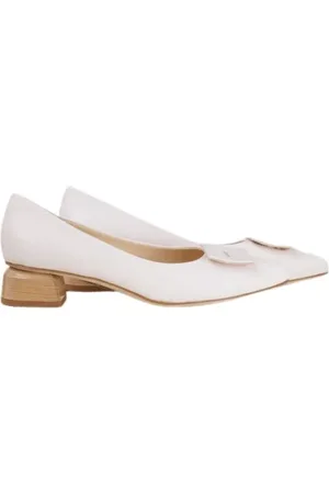 Brunate Dames, Schoenen, Wit, Maat: 36 EU Leer