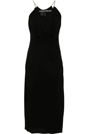 Givenchy Dames, Jurken, Zwart, Maat: M Viscose