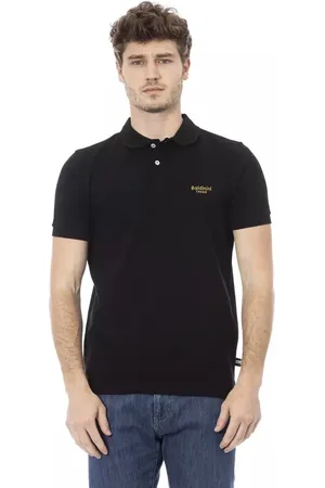 BALDININI Heren, Tops, Zwart, Maat: 4XL Katoen