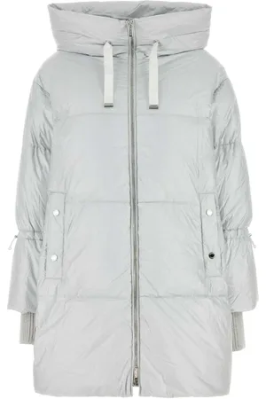 MOORER Dames, Jassen, Wit, Maat: S Nylon