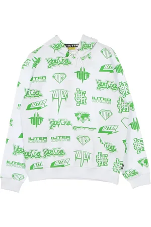 IUTER Heren, Sweatshirts & Hoodies, Wit, Maat: XL Katoen