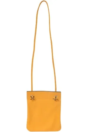 Hermès Dames, Pre-owned, Geel, Maat: ONE Size Leer