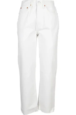 RE/DONE Dames, Jeans, Wit, Maat: W30