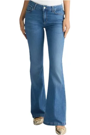 Liu Jo Dames, Jeans, Blauw, Maat: W24 Katoen
