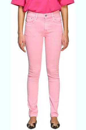 Balenciaga Dames, Jeans, Roze, Maat: W30 Denim