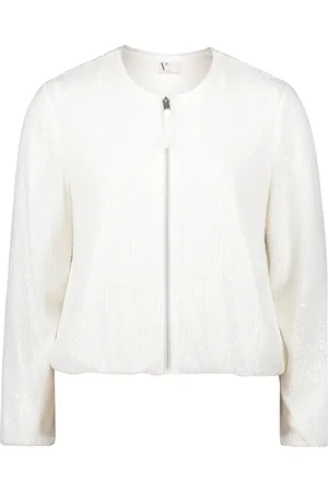 Vera Mont Dames, Jassen, Wit, Maat: M