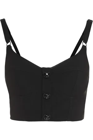 Moschino Dames, Tops, Zwart, Maat: S Viscose
