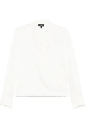 THEORY Dames, Blouses & Shirts, , Maat: S Zijde