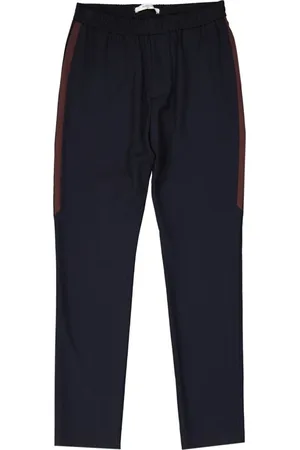 Givenchy Heren, Broeken, Blauw, Maat: M Wol