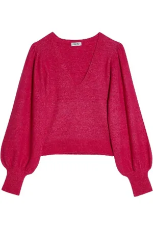 Liu Jo Dames, Truien, Roze, Maat: S Wol
