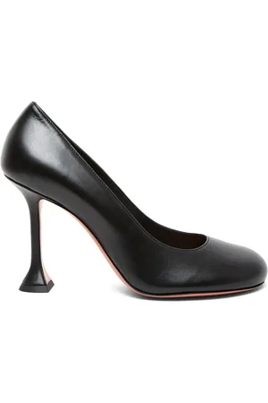 Amina Muaddi Dames, Schoenen, Zwart, Maat: 36 1/2 EU