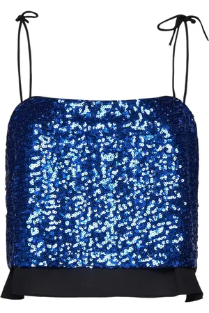 Baum und Pferdgarten Dames, Tops, Blauw, Maat: XS Poliester
