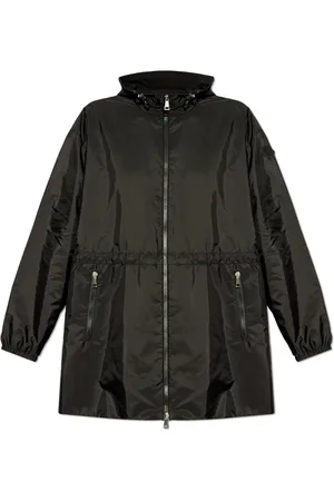 Moncler Dames, Mantels, Zwart, Maat: M Polyamide