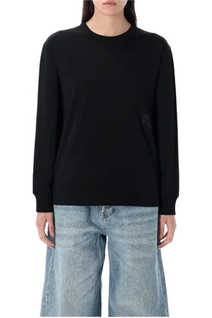 Alexander Wang Dames, Sweatshirts & Hoodies, Zwart, Maat: S Katoen