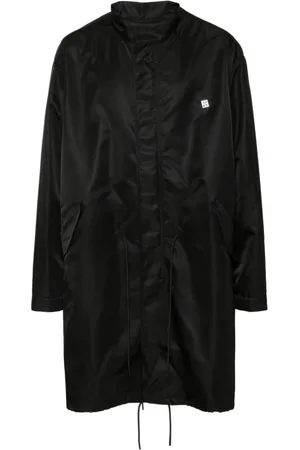 Givenchy Heren, Mantels, Zwart, Maat: XL Nylon