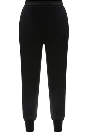 Stella McCartney Dames, Broeken, Zwart, Maat: XL Viscose