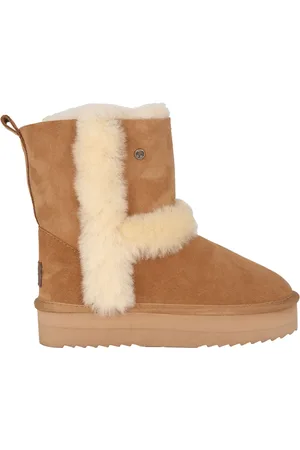 Warmbat Dames, Schoenen, Bruin, Maat: 38 EU