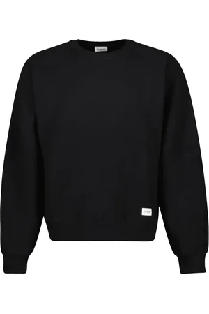Saint Laurent Heren, Sweatshirts & Hoodies, Zwart, Maat: S Katoen