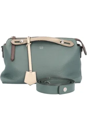 Fendi Dames, Pre-owned, Groen, Maat: ONE Size Leer