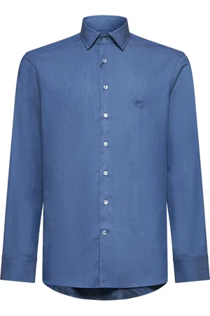 Etro Heren, Overhemden, Blauw, Maat: XL Katoen