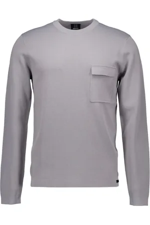 Genti Heren, Sweatshirts & Hoodies, Grijs, Maat: XL