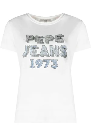 Pepe Jeans Dames, Tops, Wit, Maat: S